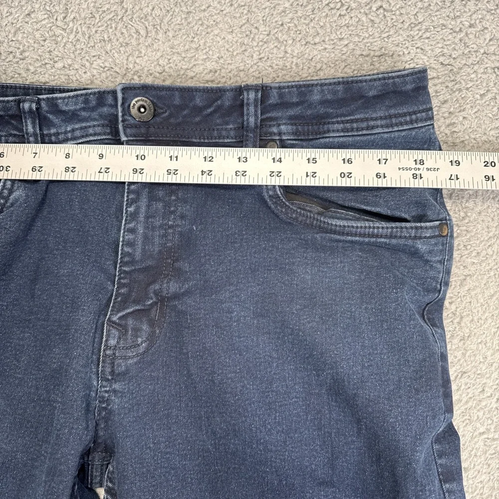 The Perfect Jean NYC‎ Slim Fit Jeans Mens 36x36 Blue Dark Wash Stretch Denim